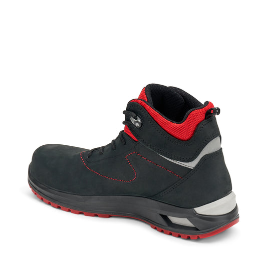 Pantofi S3L FO SR negru/rosu KRK GIASCO