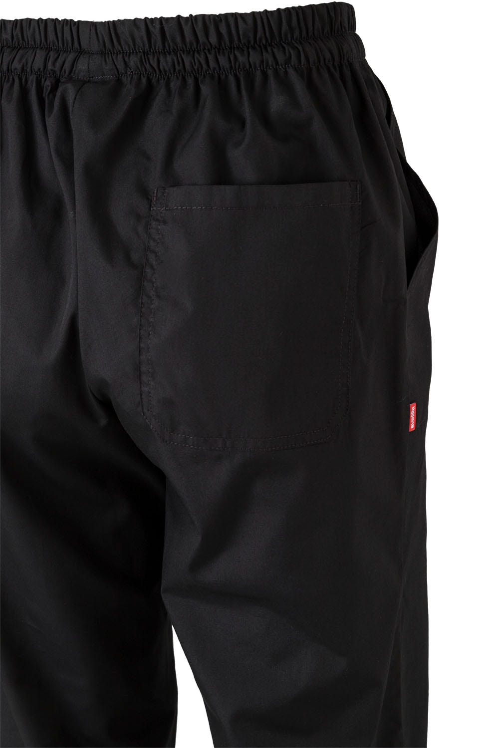 Pantaloni bucatar poplin 110g negru V403006