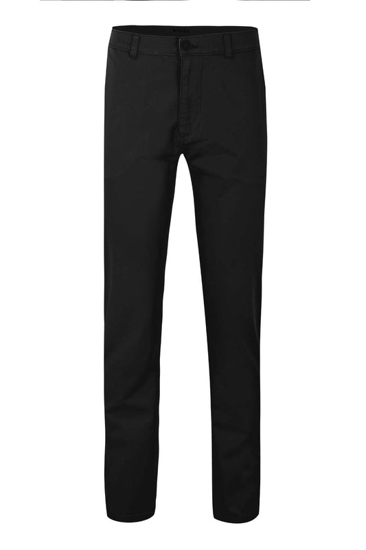 Pantaloni chino cotton stretch 260g negru V403010S