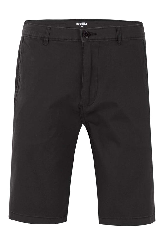 Pantaloni scurti chino stretch 260g negru V403011S