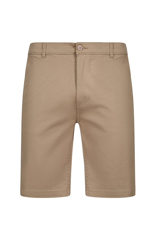 Pantaloni scurti chino stretch 260g bej nisipiu V403011S