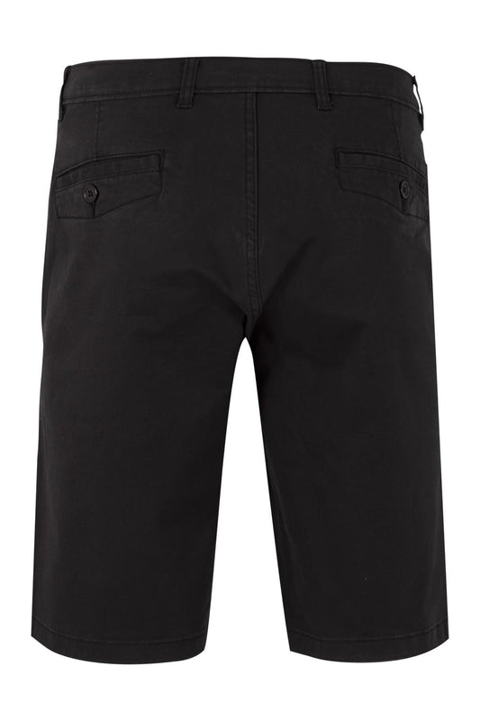 Pantaloni scurti chino stretch 260g negru V403011S