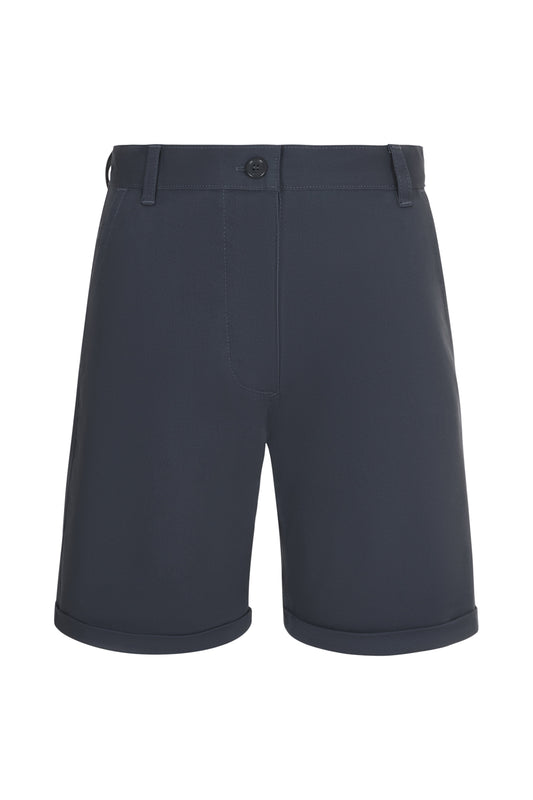 Pantaloni chino stretch dama gri inchis V403013S