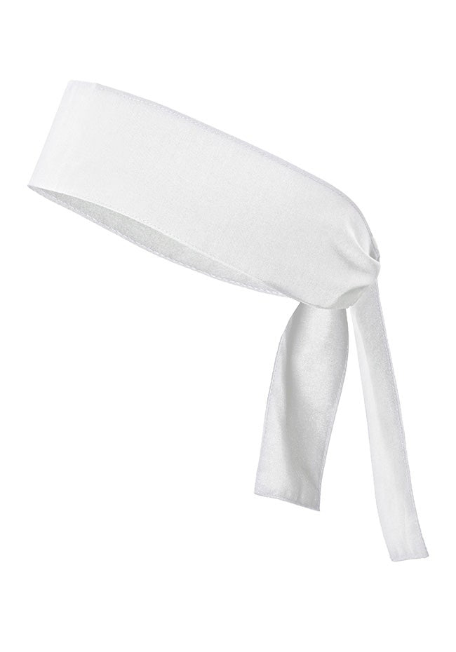 Bandana bumbac organic 120g alb V404005