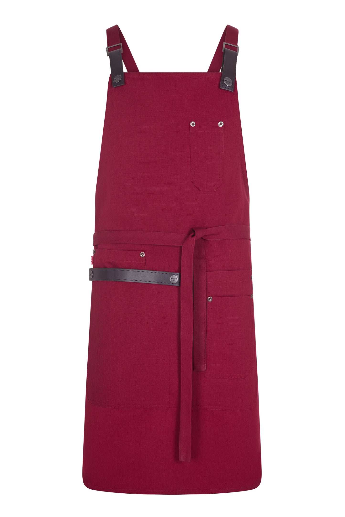 Sort urban cu pieptar din bumbac organic maroon V404215