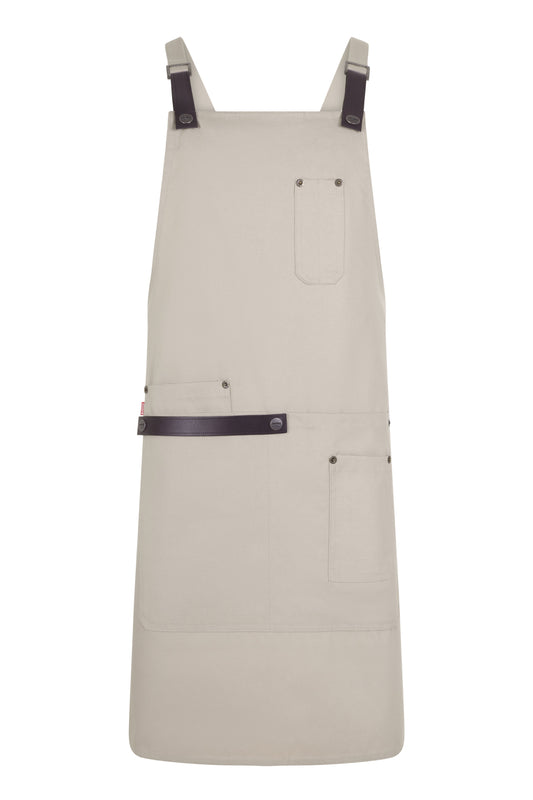 Set urban bucatar din bumbac organic almond V404215/V404015