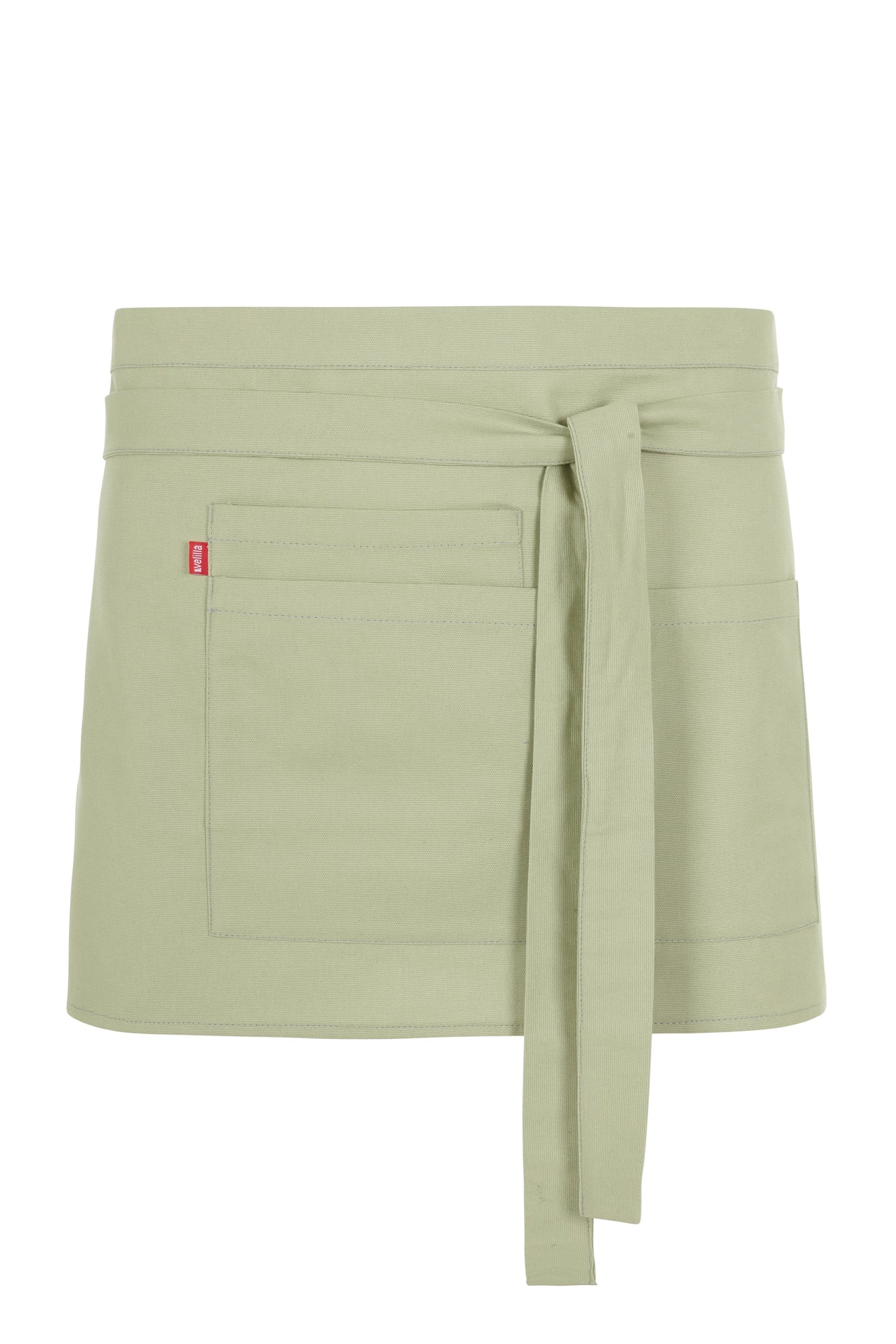 Sort in talie din bumbac organic cu buzunare portionate pistachio V404224