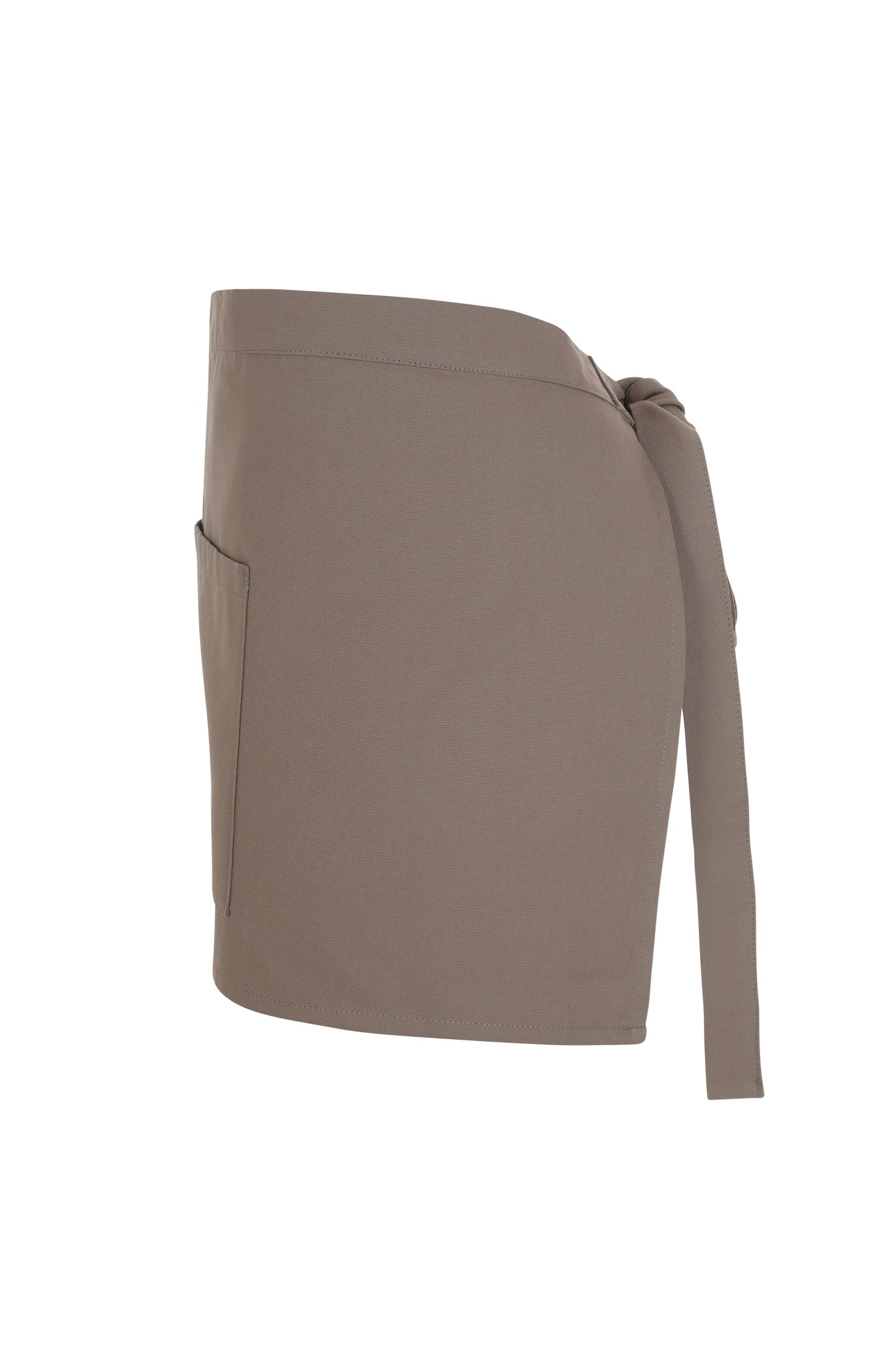 Sort in talie din bumbac organic cu buzunare portionate hazelnut V404224