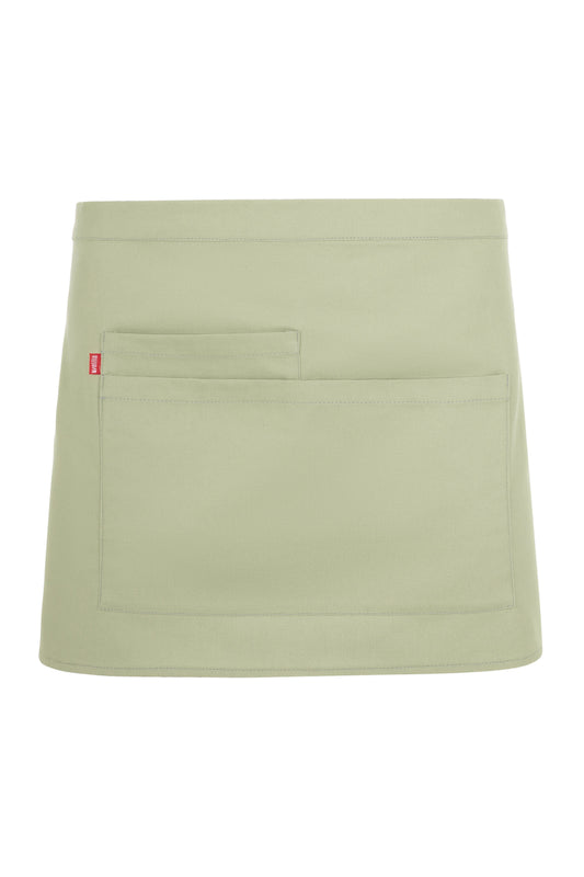 Sort in talie din bumbac organic cu buzunare portionate pistachio V404224