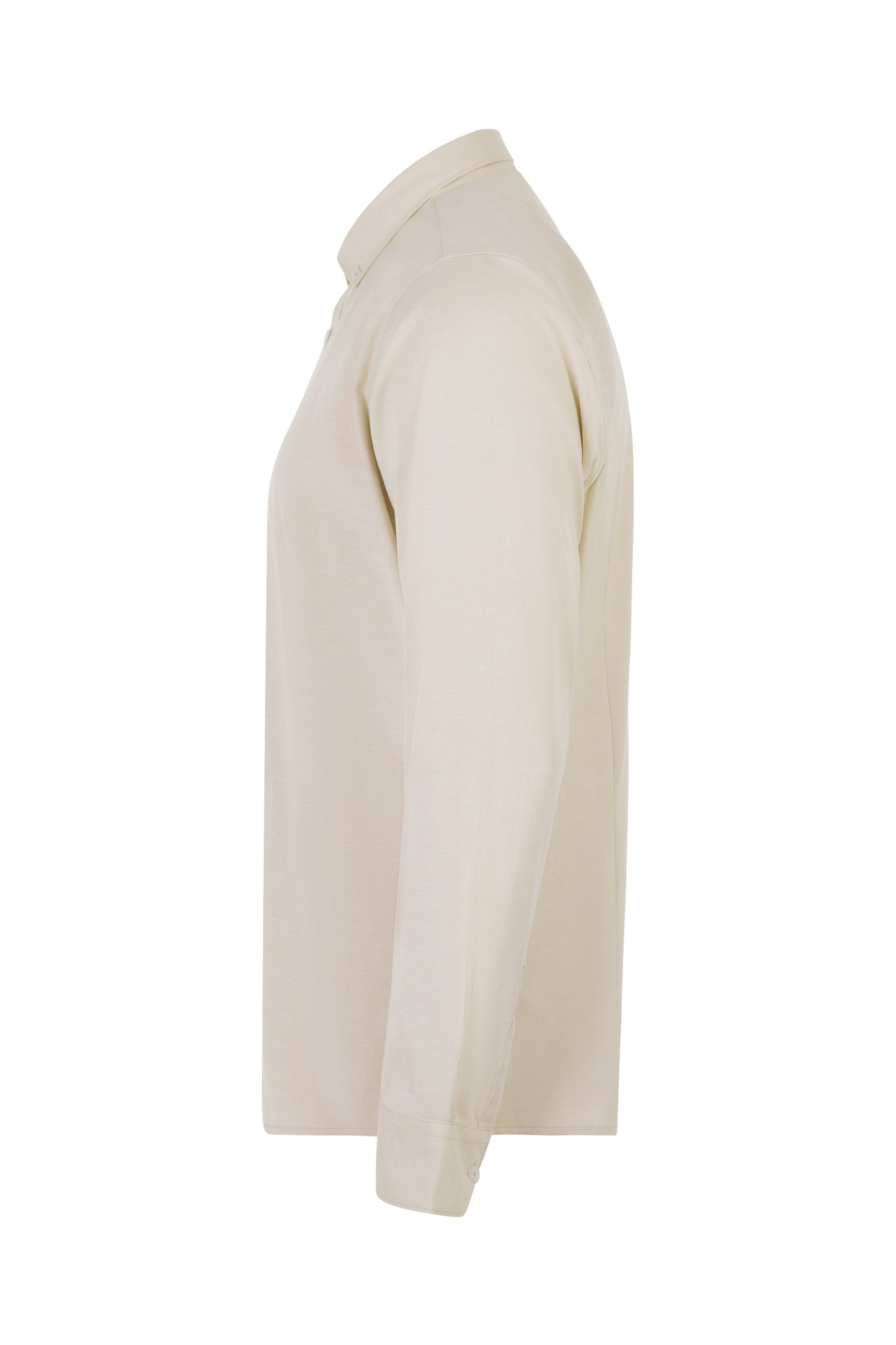Camasa barbati stretch oxford maneca lunga bej deschis V405004S