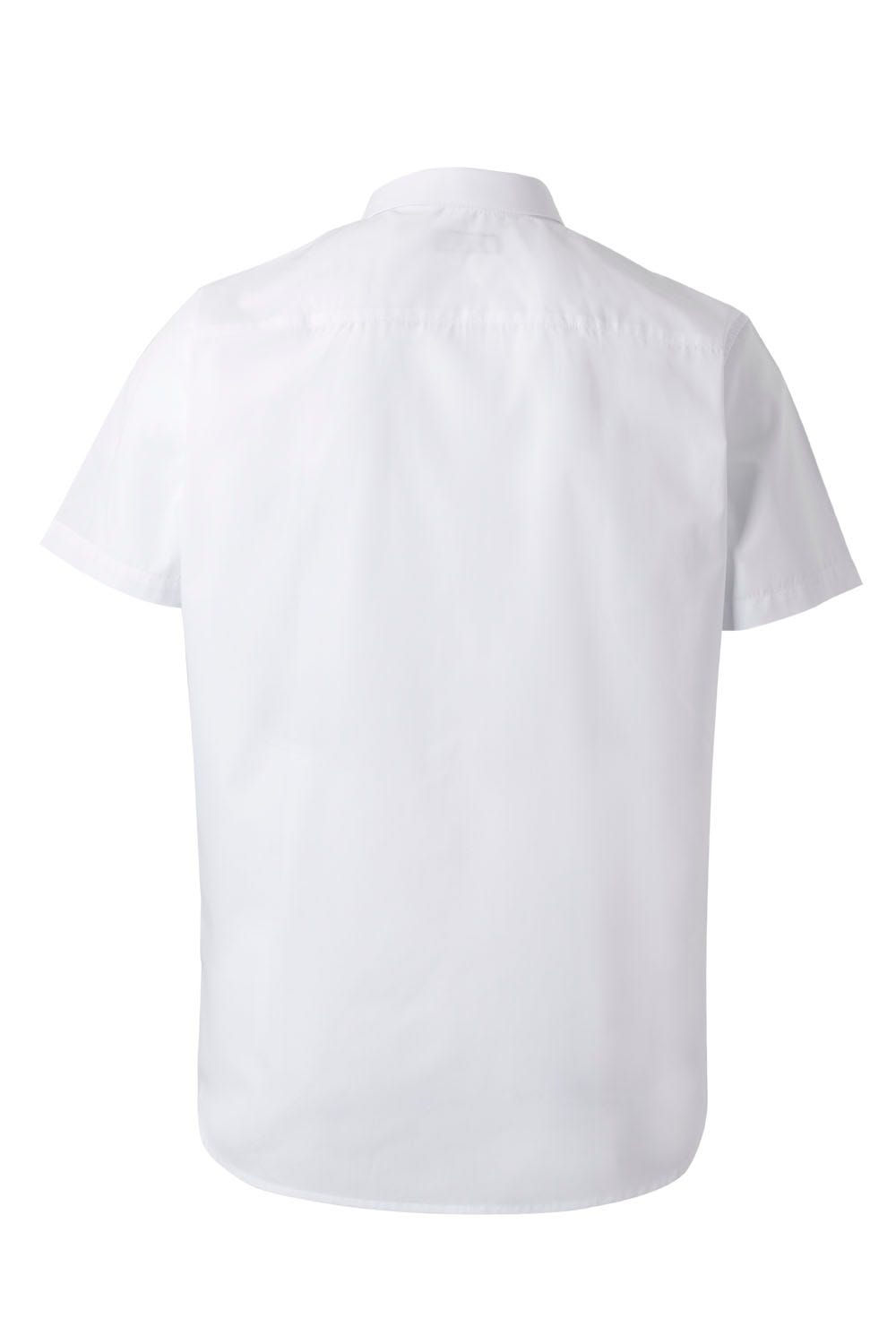 Camasa poplin 115g maneca scurta barbat alb V405008