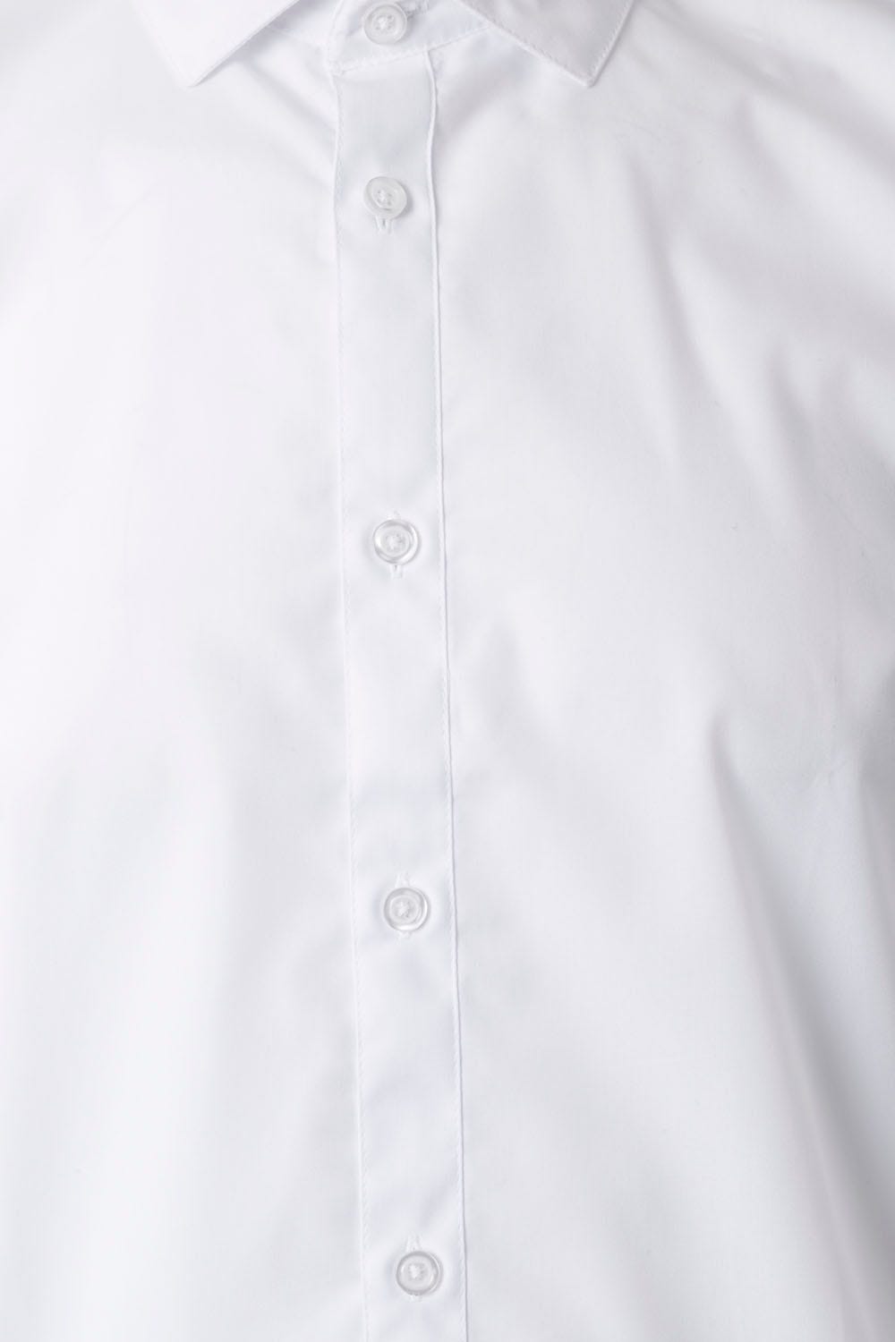 Camasa poplin 115g maneca scurta barbat alb V405008