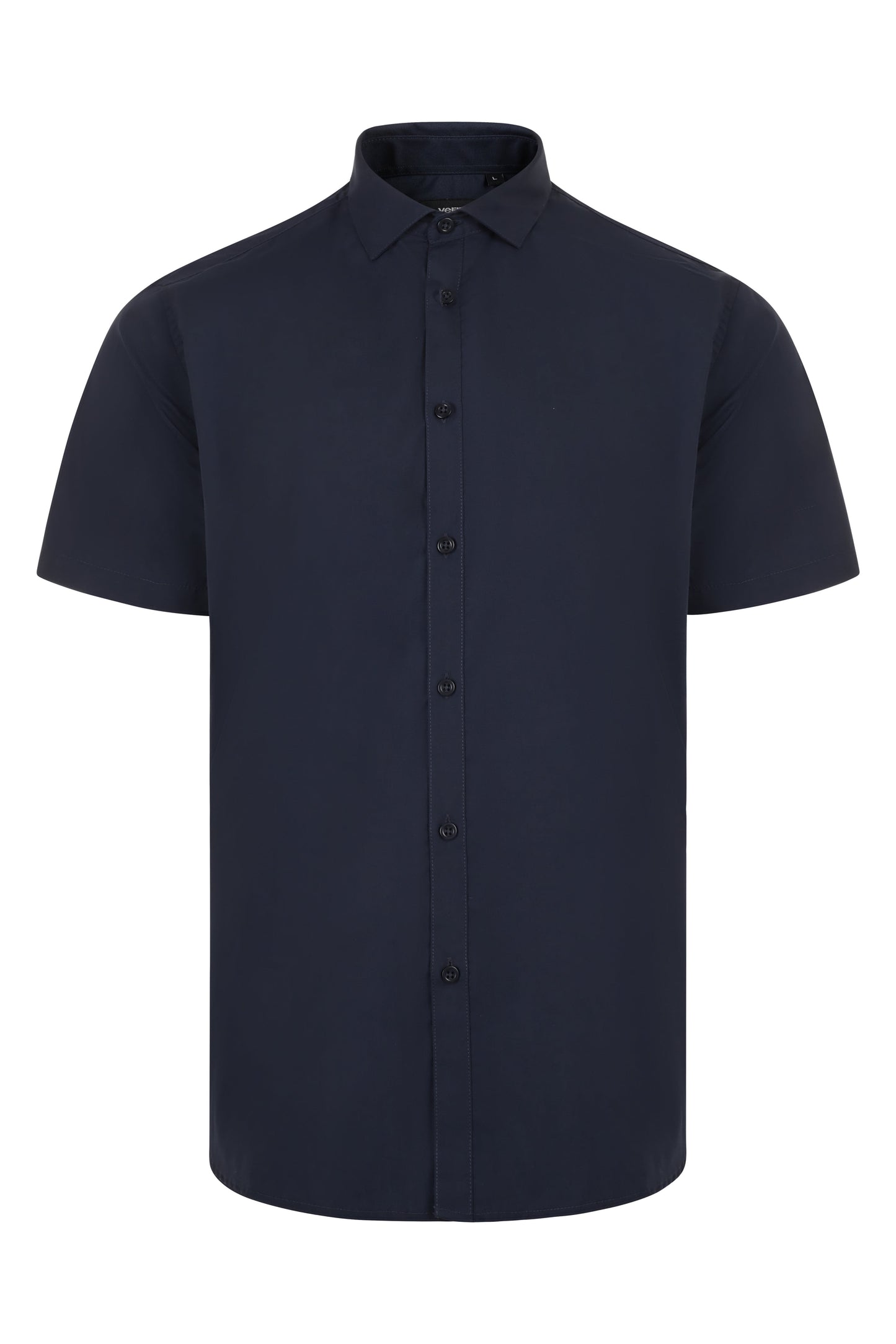 Camasa barbati maneca scurta poplin albastru marin V405008