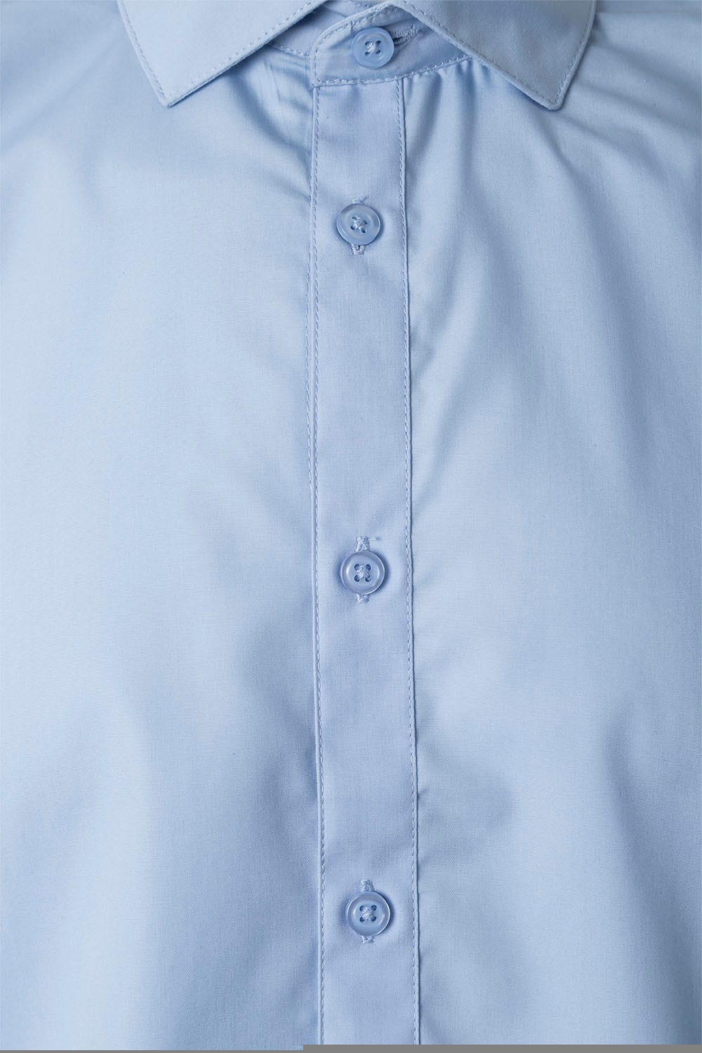 Camasa poplin 115g maneca lunga barbat albastru celest V405009