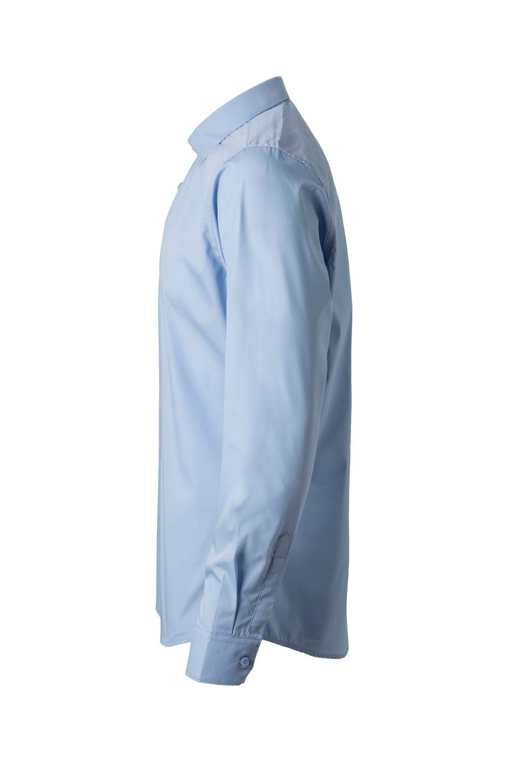 Camasa poplin 115g maneca lunga barbat albastru celest V405009