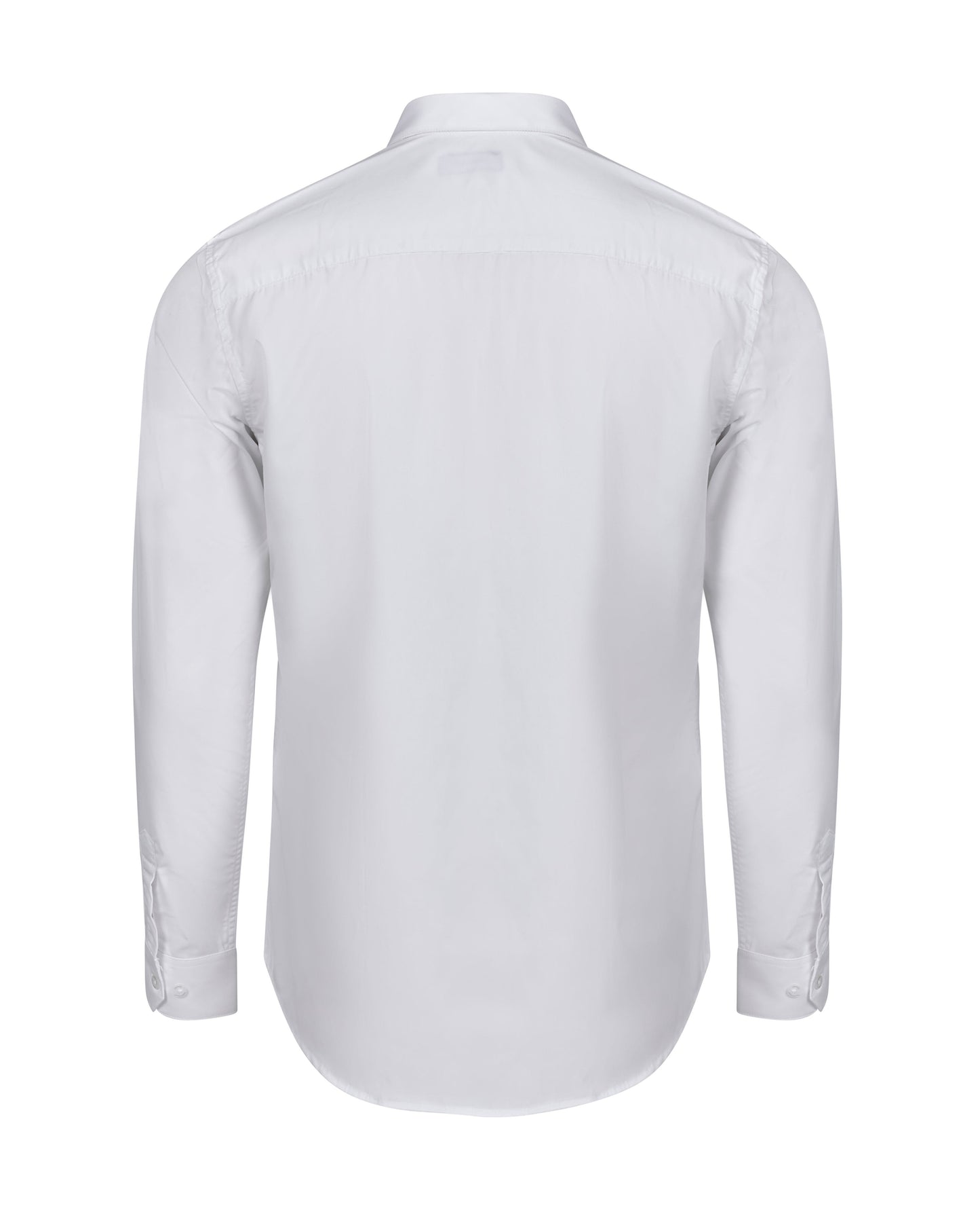 Camasa poplin 115g maneca lunga barbat alb V405009