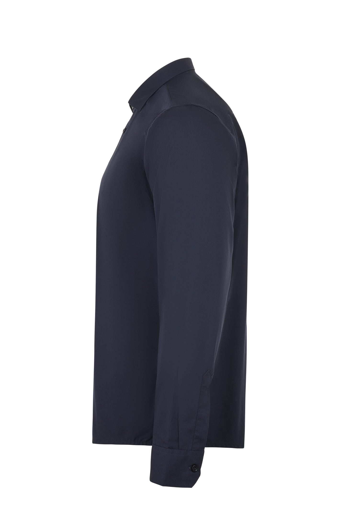 Camasa barbati maneca lunga poplin albastru marin V405009