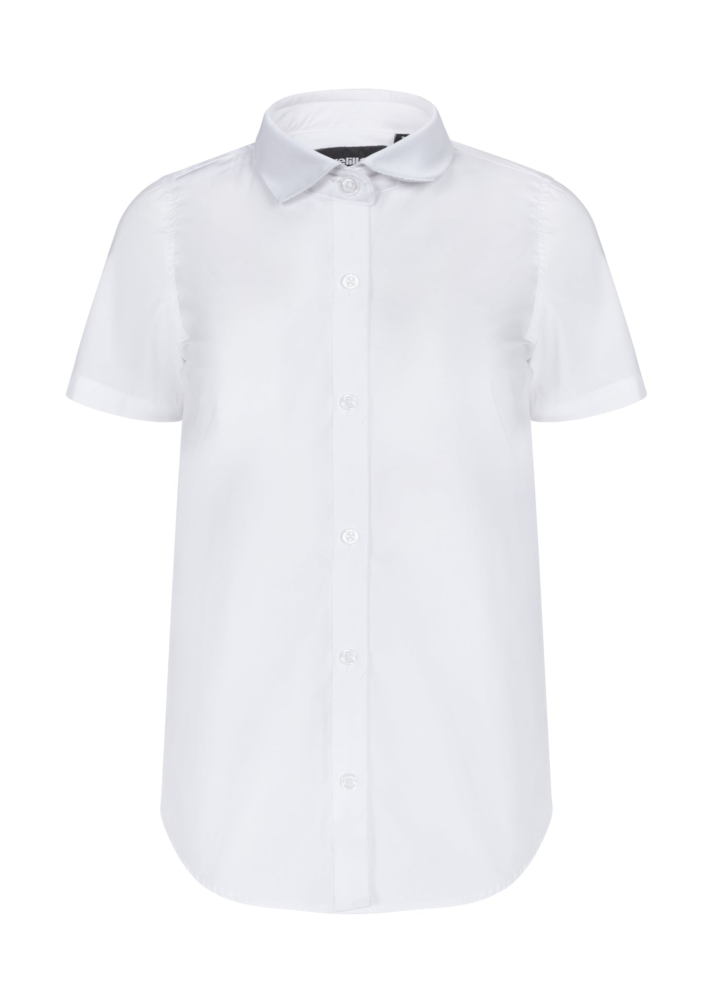 Camasa poplin 115g maneca scurta dama alb V405010