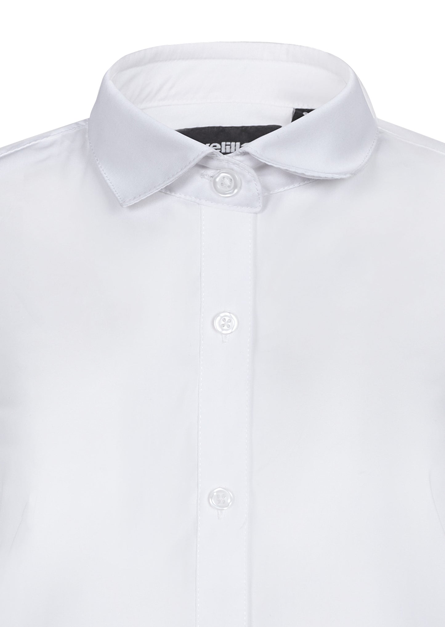 Camasa poplin 115g maneca scurta dama alb V405010