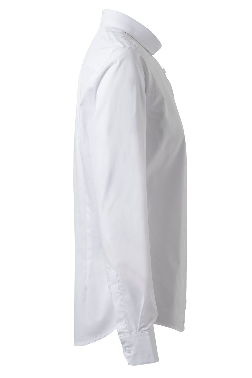 Camasa poplin 115g maneca lunga dama alb V405011