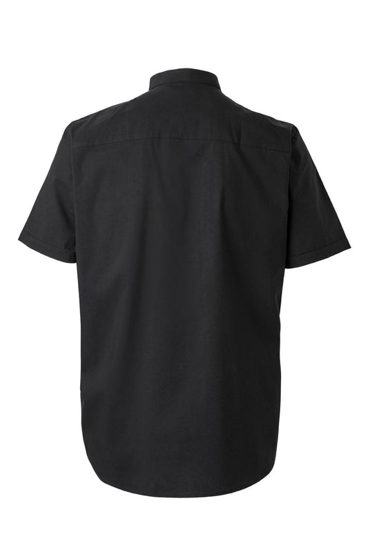 Camasa poplin stretch 115g maneca scurta barbat negru V405012S