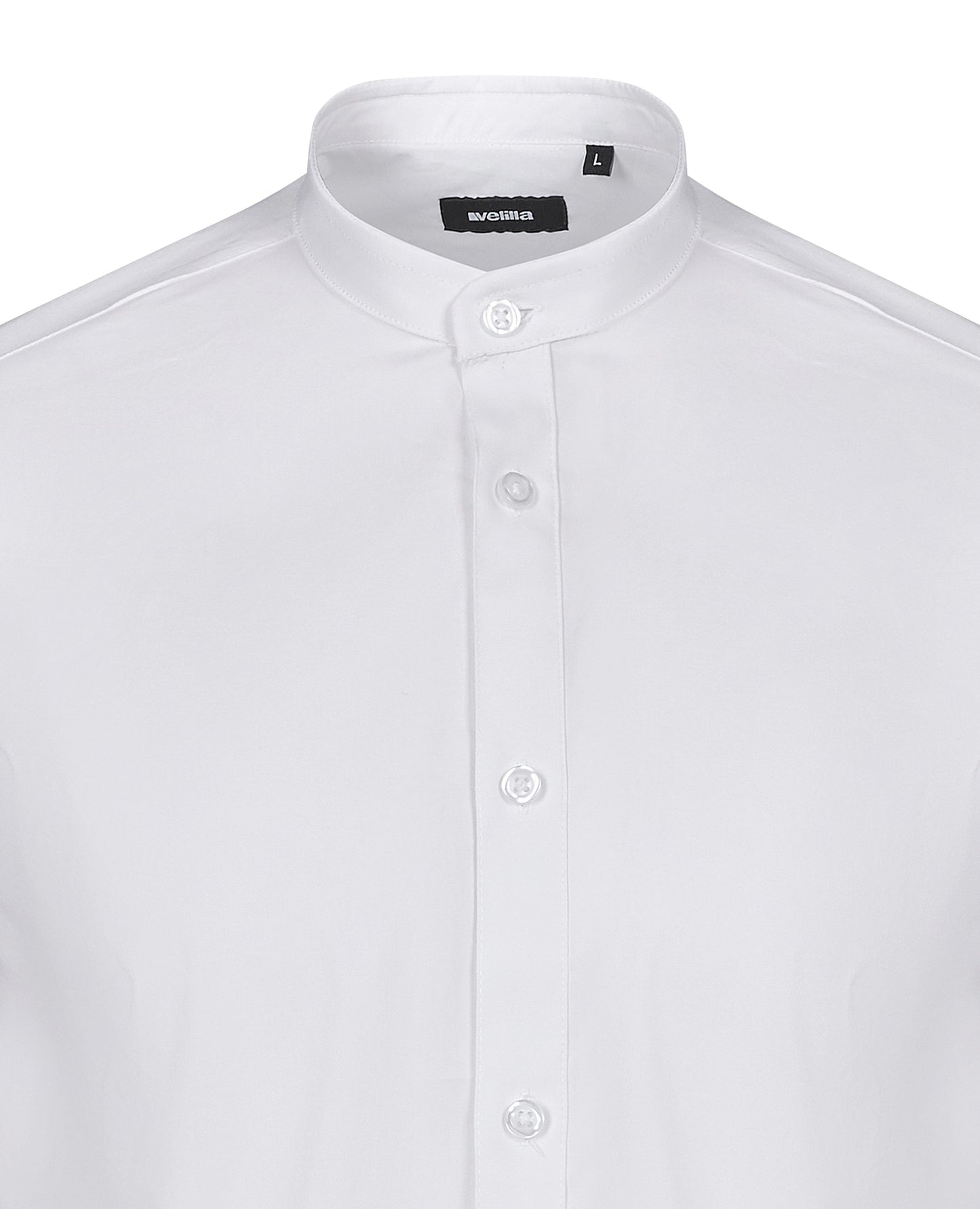 Camasa poplin stretch 115g maneca scurta barbat alb V405012S