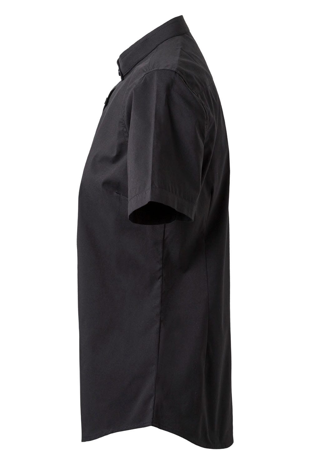 Camasa poplin stretch 115g maneca scurta dama negru V405014S