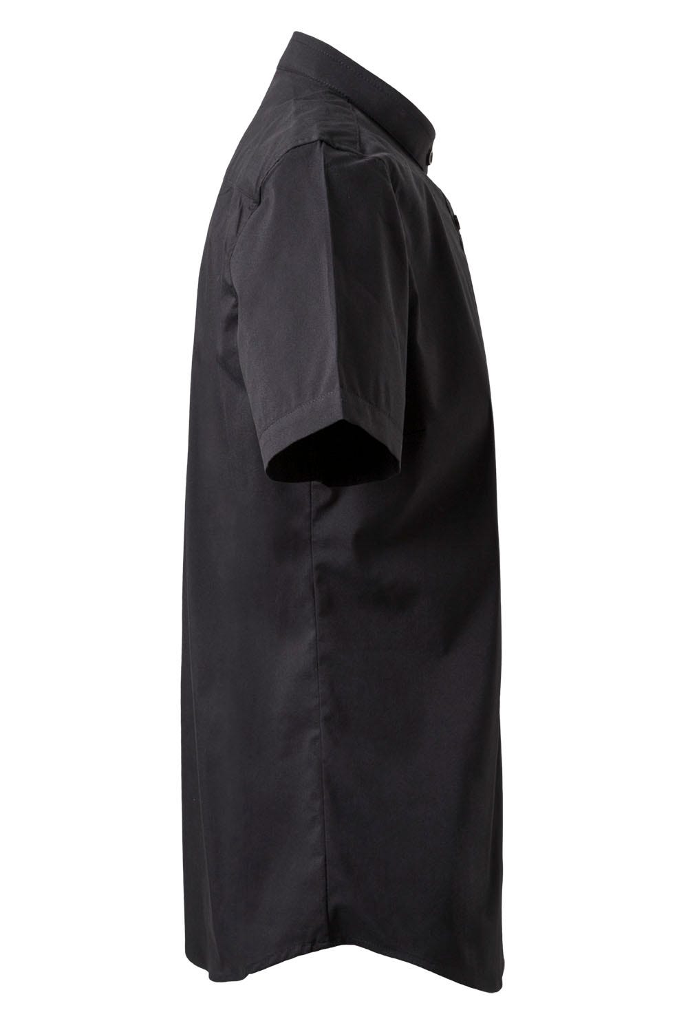 Camasa poplin stretch 115g maneca scurta dama negru V405014S