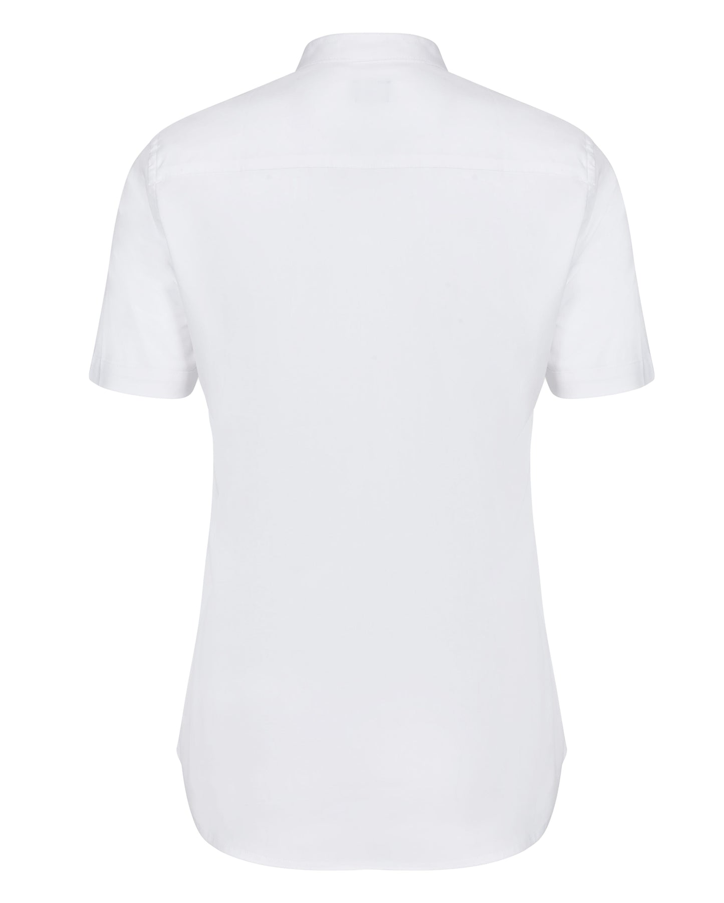 Camasa poplin stretch 115g maneca scurta dama alb V405014S