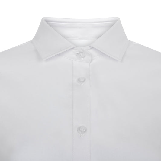 Camasa stretch de dama cu maneca lunga alb V405019S