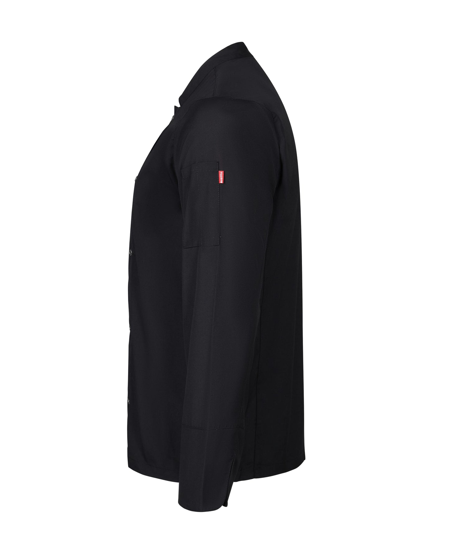 Tunica bucatar tesatura 175g maneca lunga negru V405206