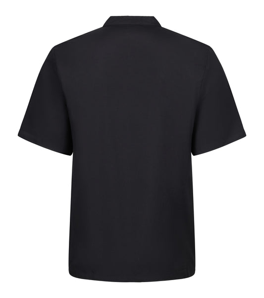 Tunica bucatar tesatura 175g maneca scurta negru V432