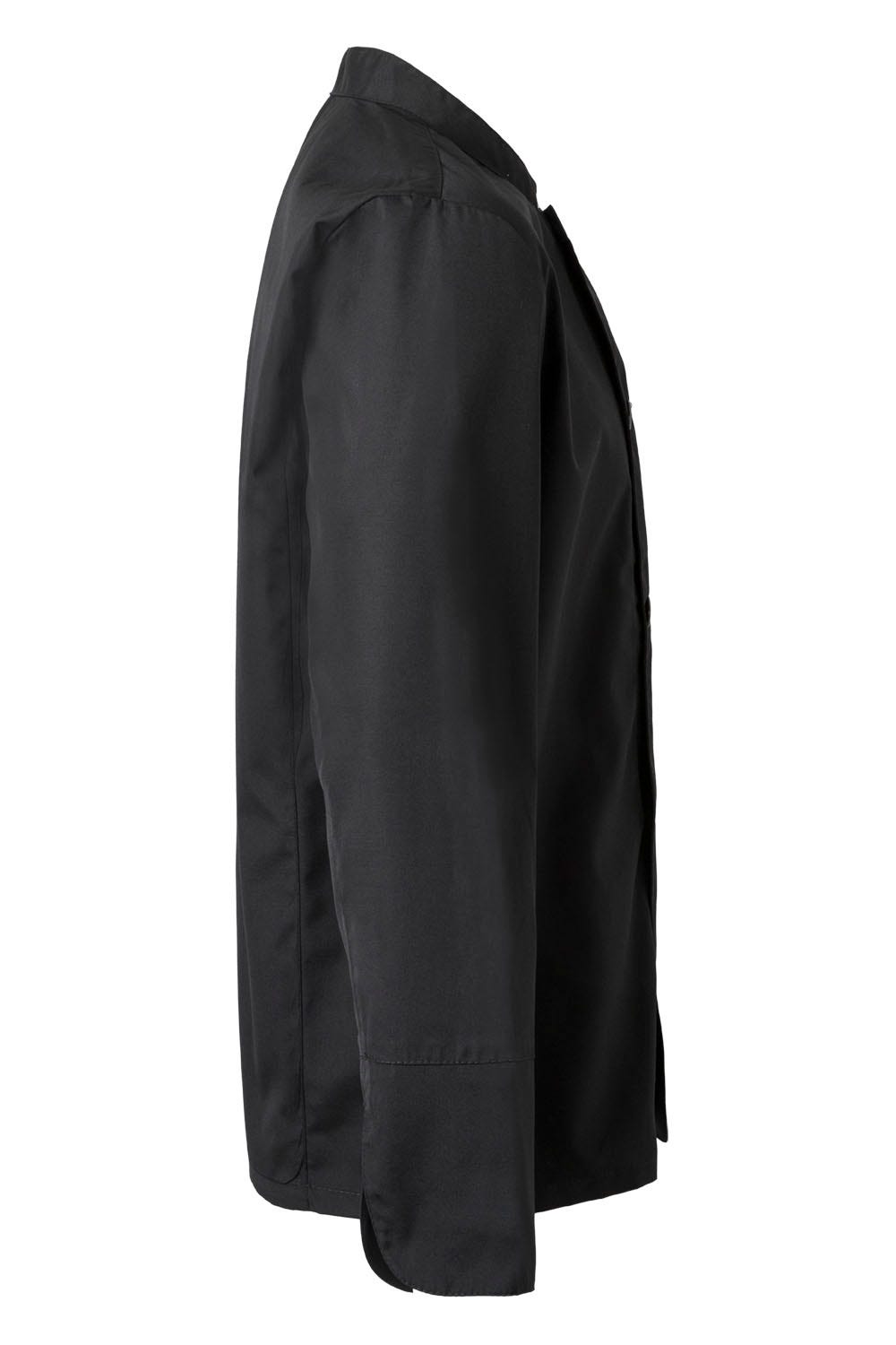 Tunica bucatar tesatura 175g maneca lunga negru V434