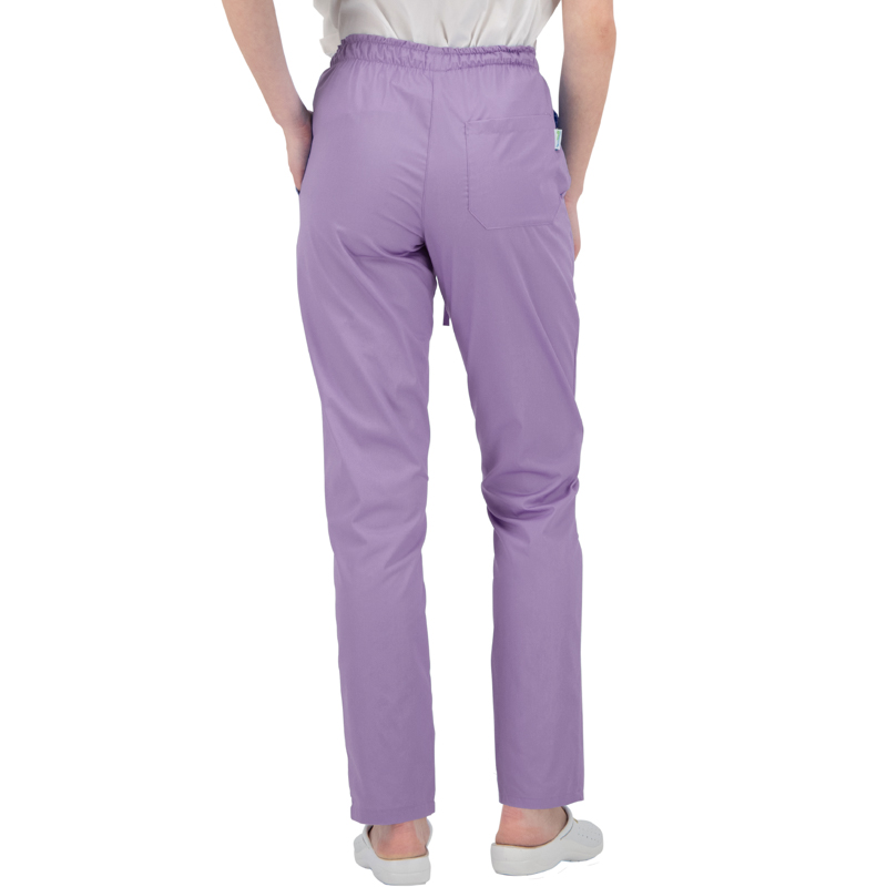 Pantaloni lila unisex poplin 160g Alessi