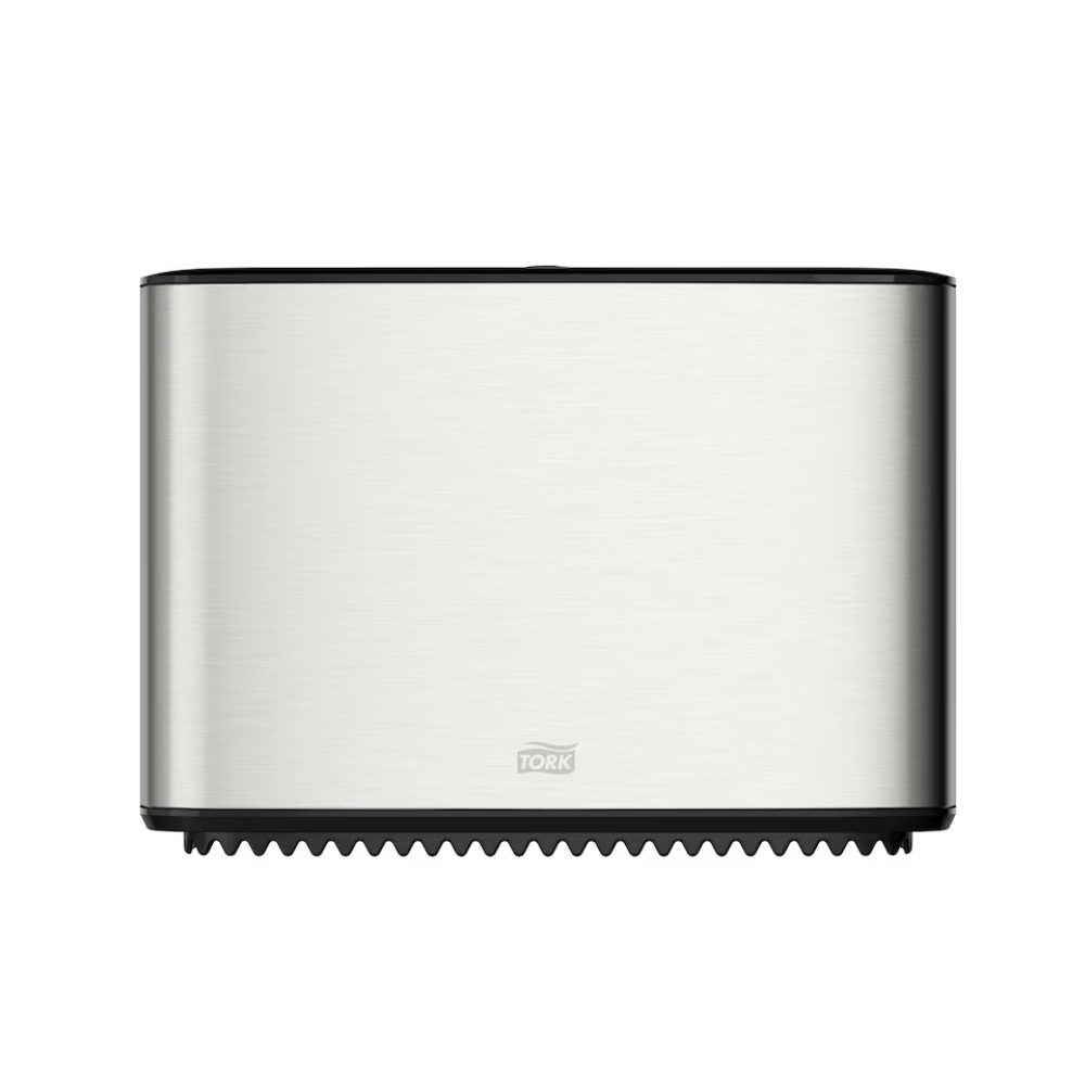 Dispenser hârtie igienică Tork Mini Jumbo inox T2 460006 cu strat anti-amprente