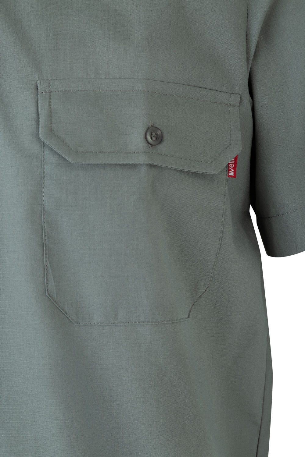 Camasa poplin 105g maneca scurta gri V522