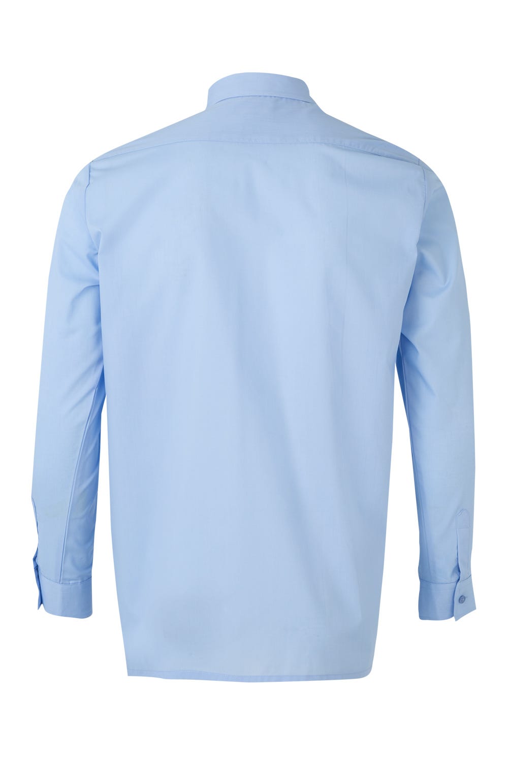 Camasa poplin 105g maneca lunga albastru celest V529