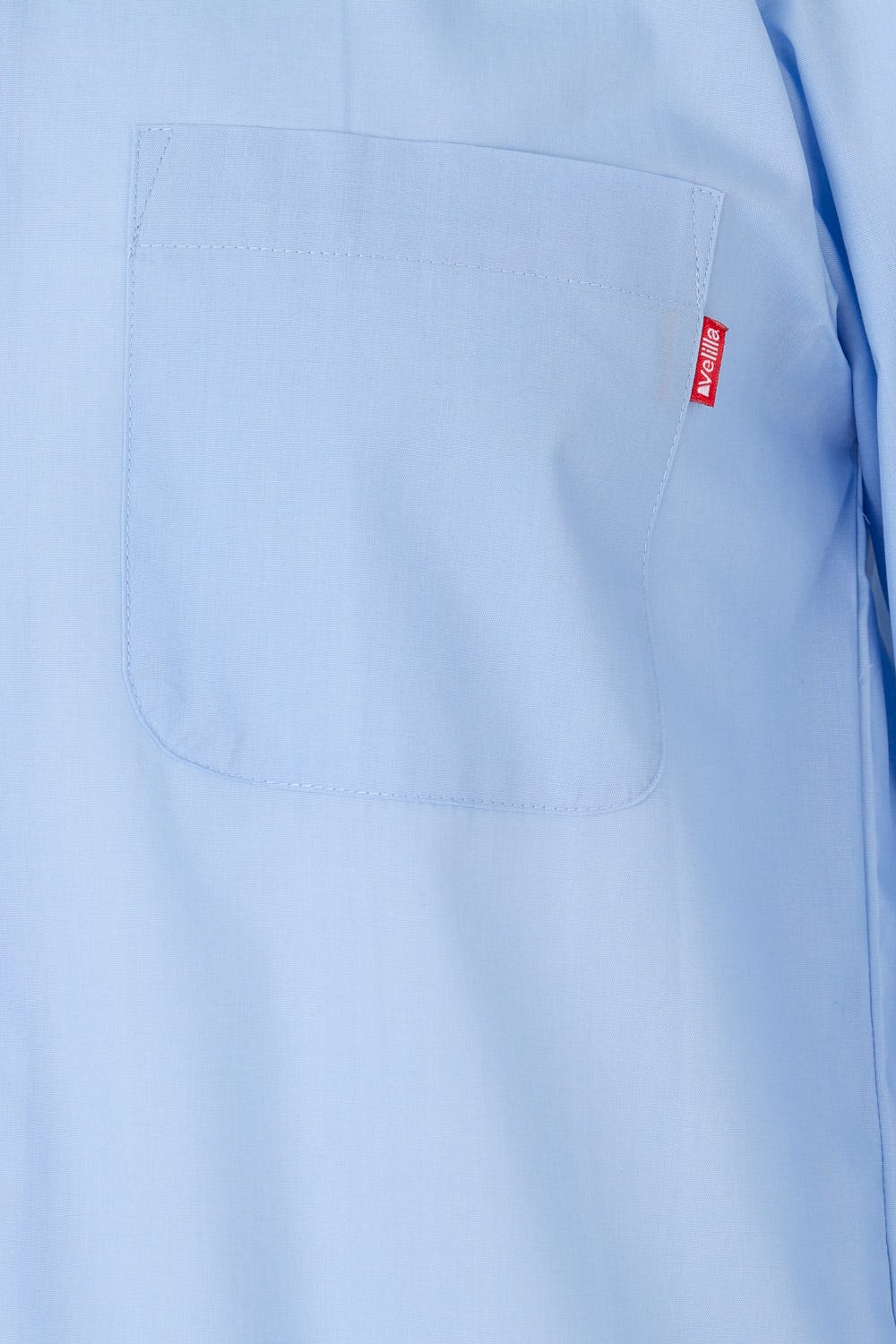 Camasa poplin 105g maneca lunga albastru celest V529