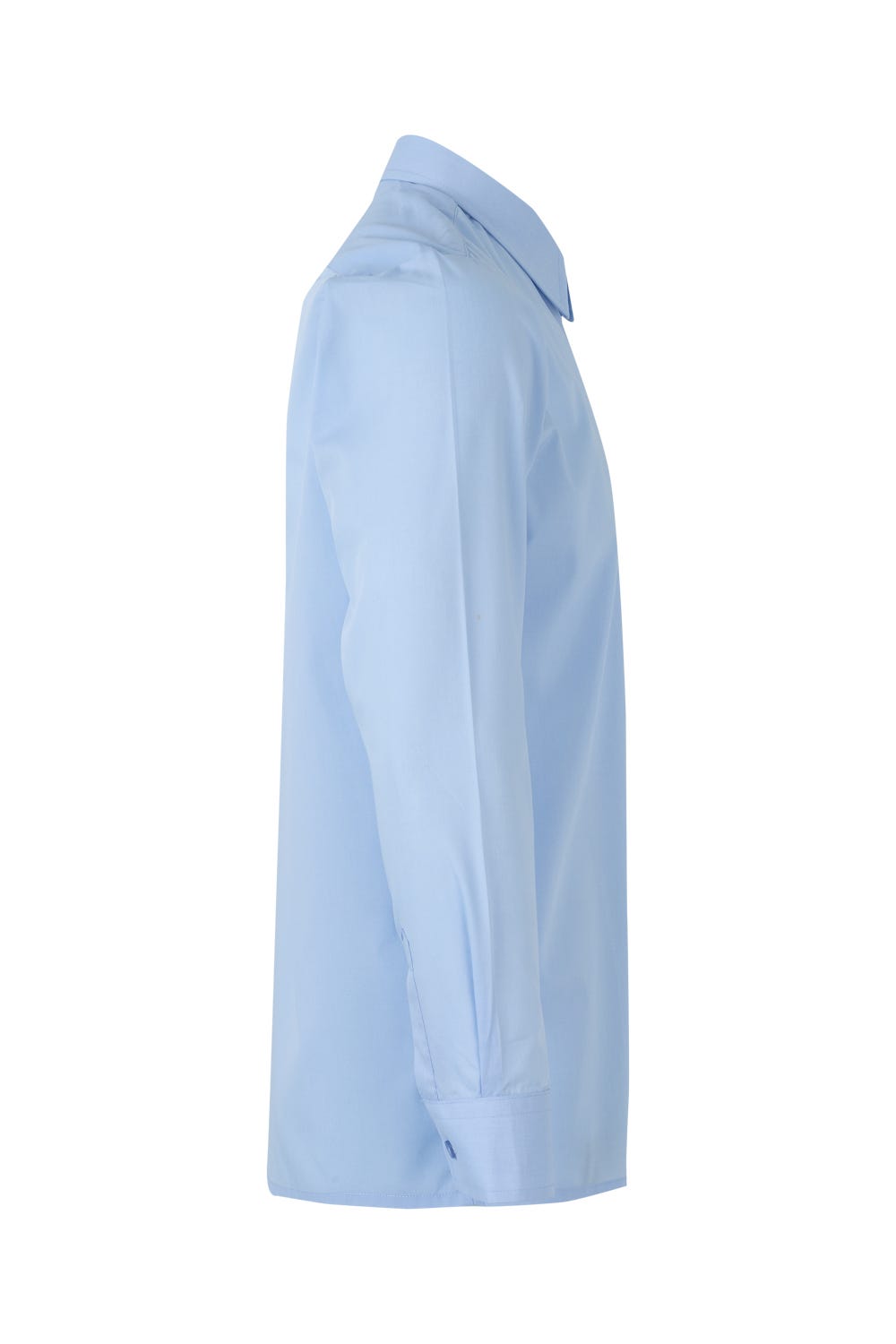 Camasa poplin 105g maneca lunga albastru celest V529