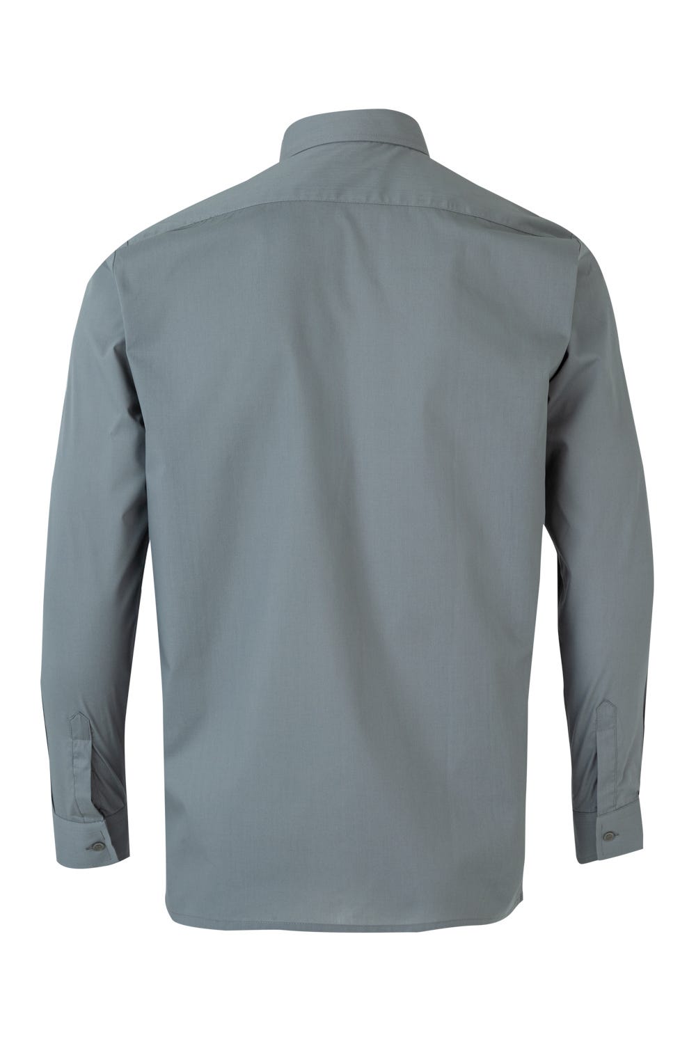 Camasa poplin 105g maneca lunga gri V529