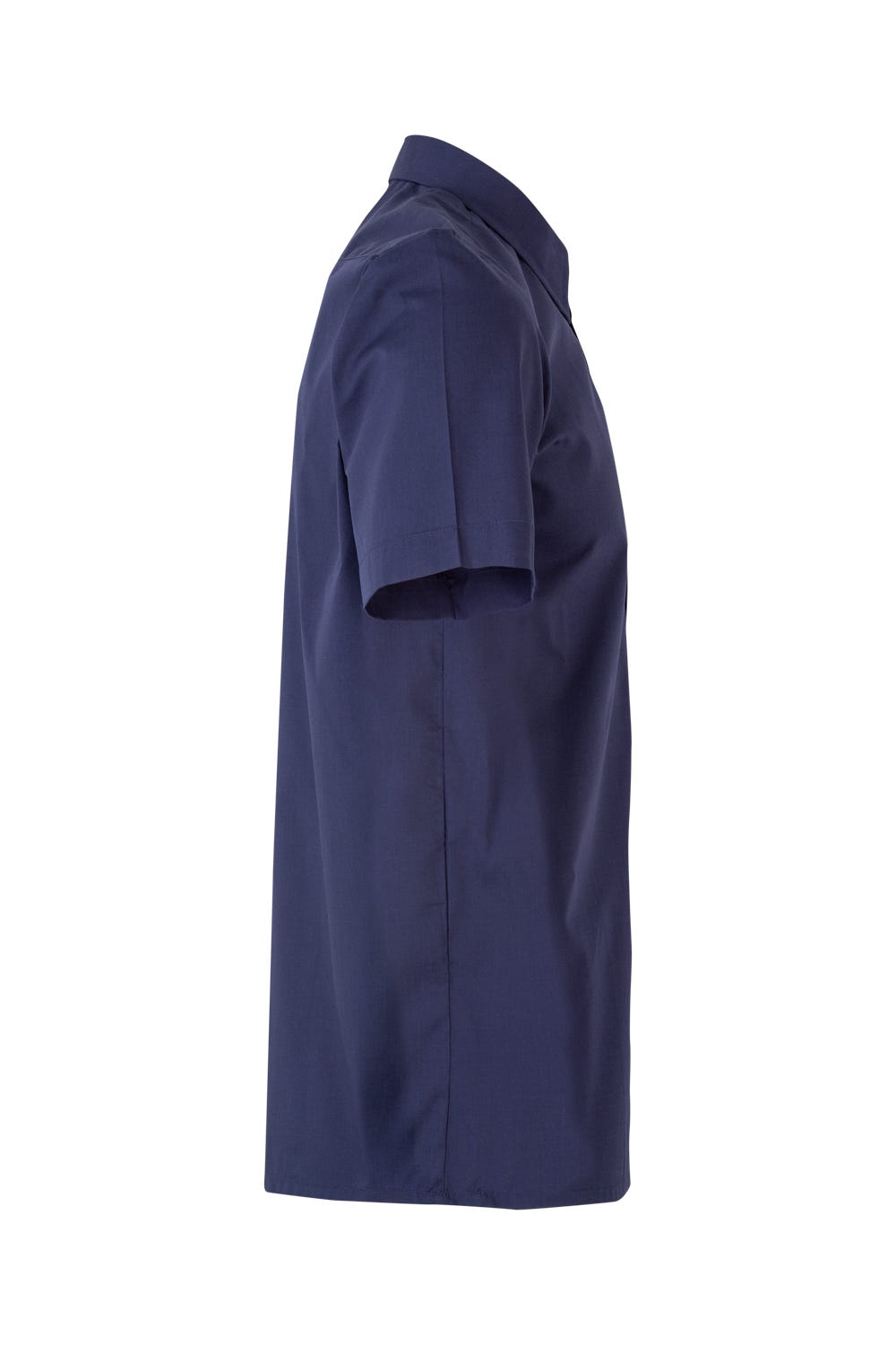 Camasa poplin 105g maneca scurta albastru marin V531
