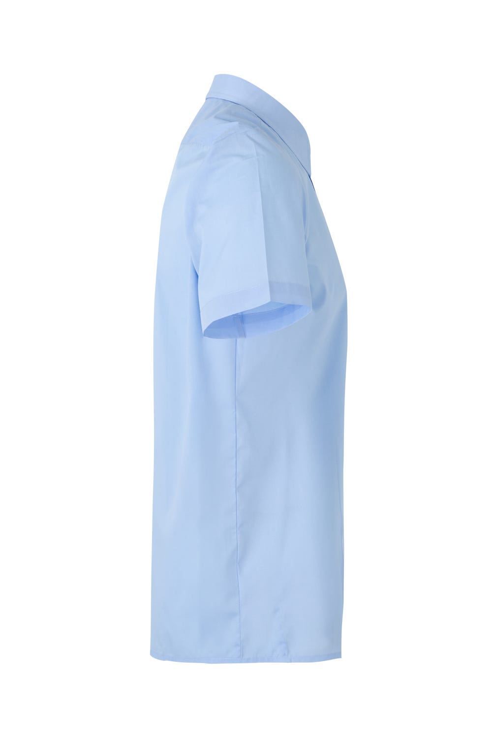 Camasa poplin 105g maneca scurta albastru celest V531