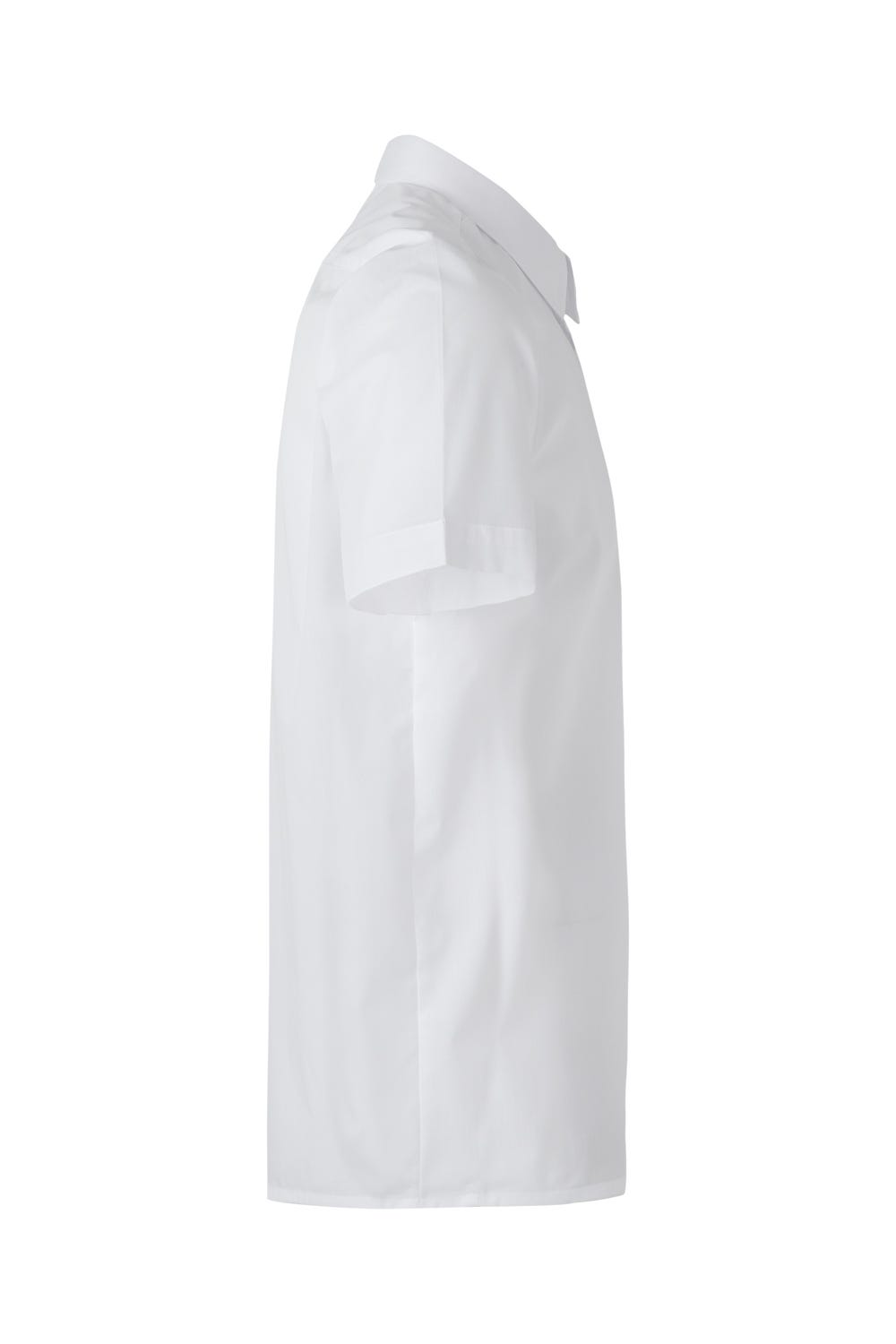 Camasa poplin 105g maneca scurta alb V531