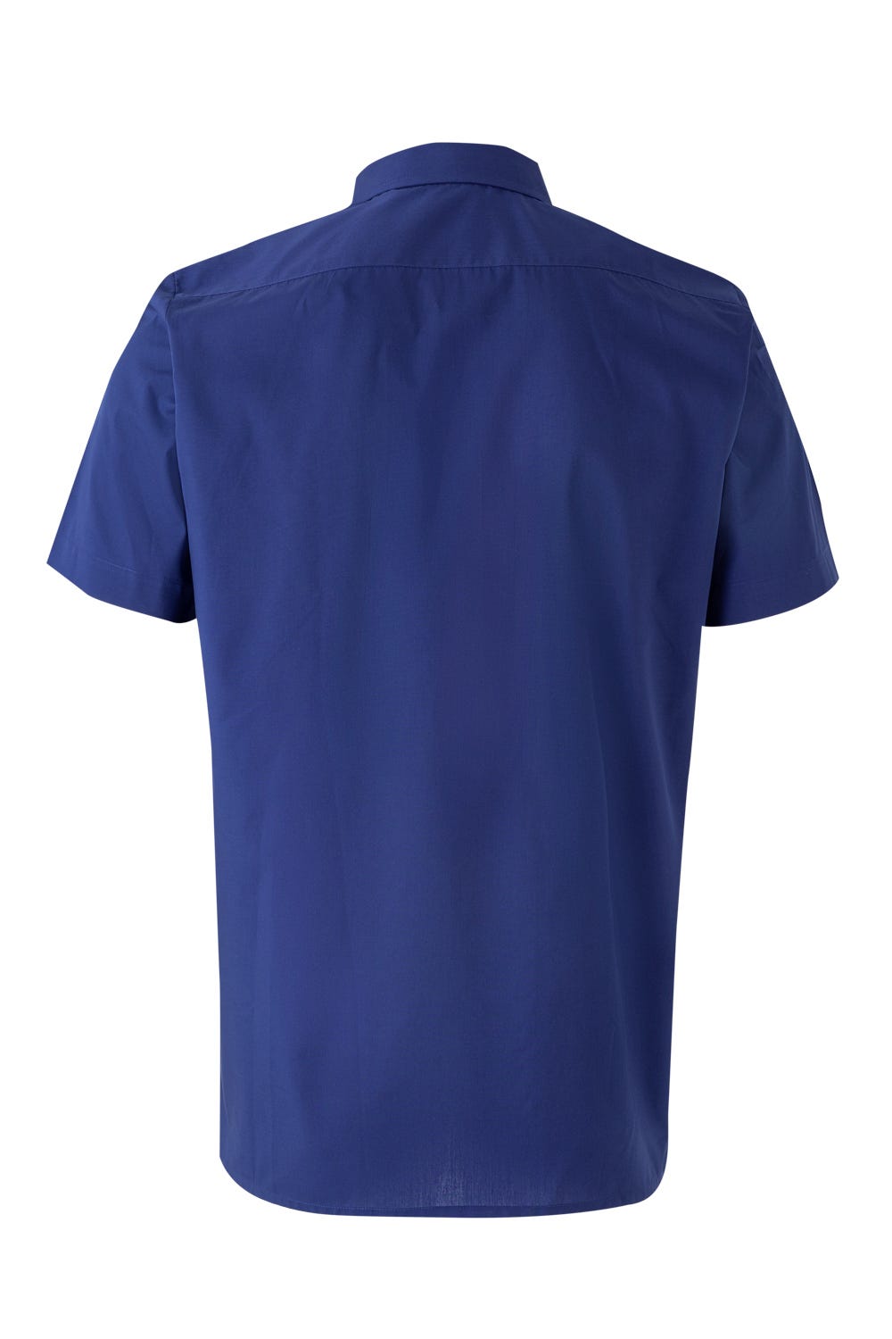 Camasa poplin 105g maneca scurta albastru royal V531