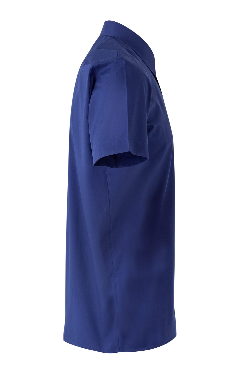 Camasa poplin 105g maneca scurta albastru royal V531