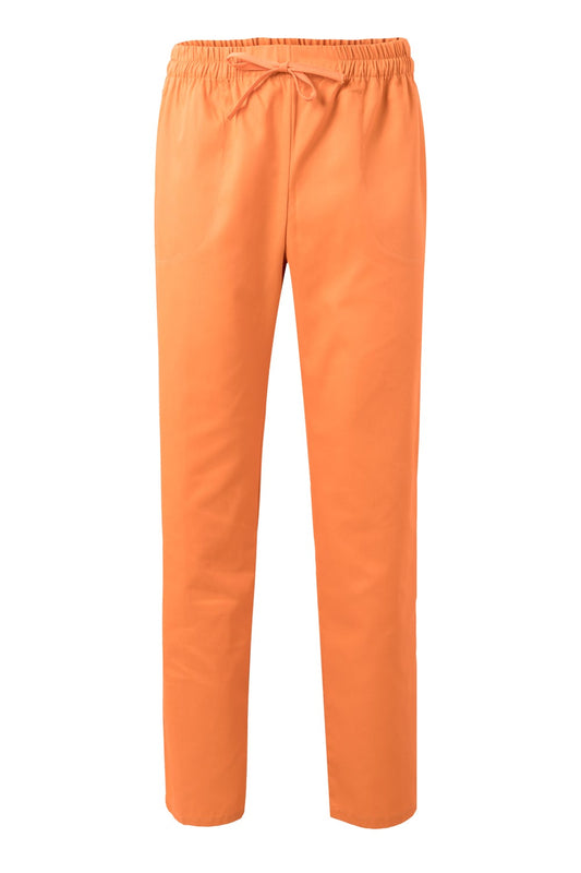 Pantaloni medicali tercot 190g portocaliu deschis V533001