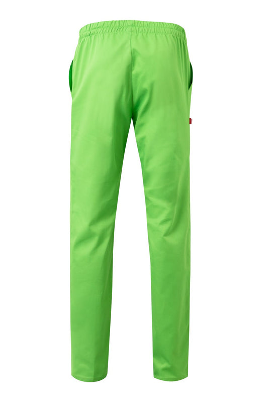 Pantaloni medicali tercot 190g verde lime V533001