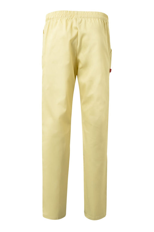 Pantaloni medicali tercot 190g galben deschis V533001