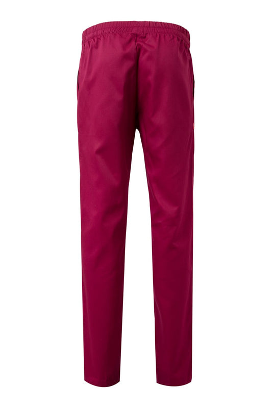 Pantaloni medicali tercot 190g grena V533001