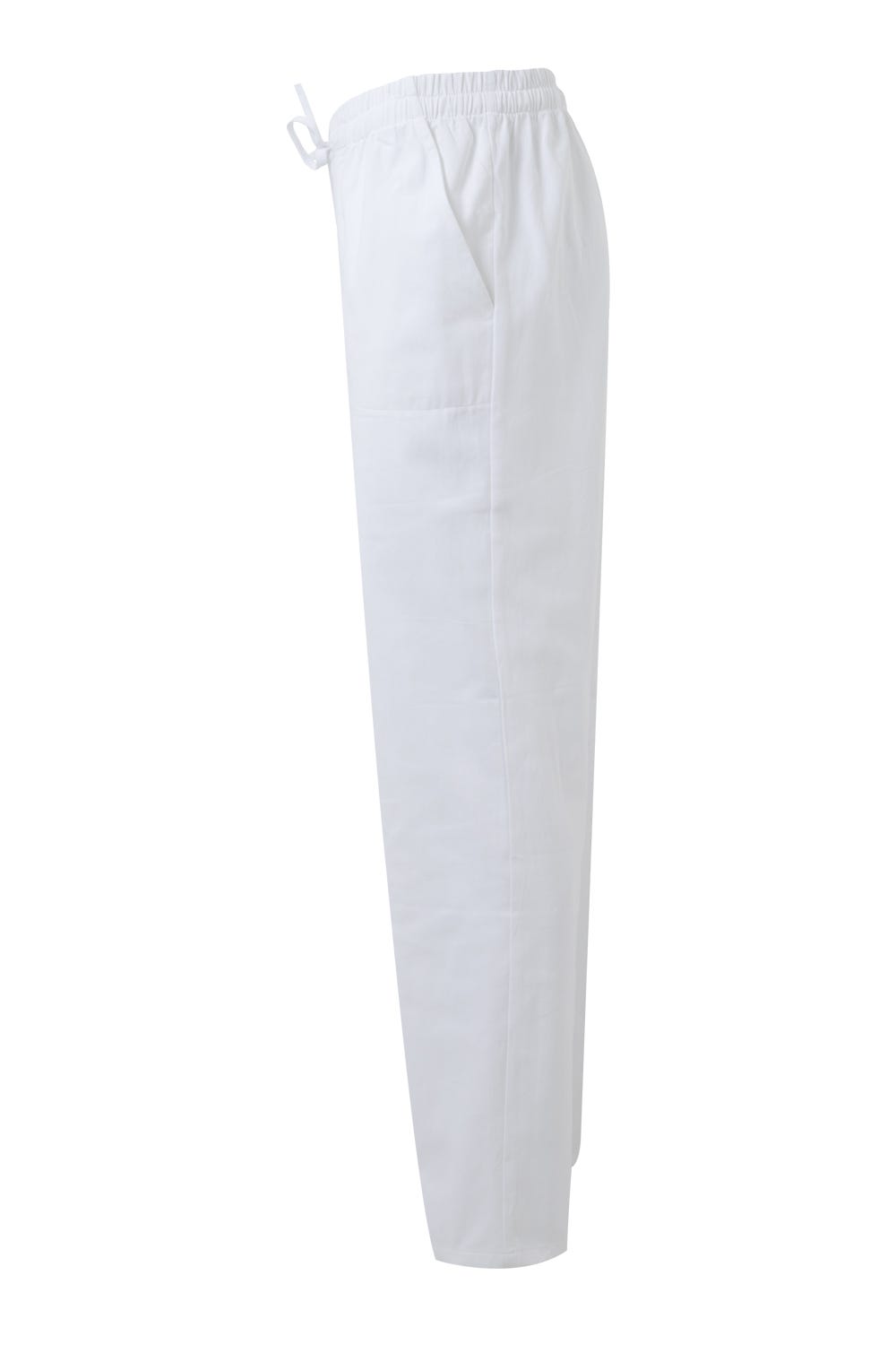 Pantaloni 100% bumbac 190g alb V533005